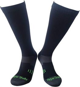 img 4 attached to 🧦 HyperShellz Knee High Length Waterproof Socks for Men &amp; Women