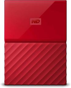 img 1 attached to Обновленный WD 1TB Red My Passport Портативный внешний жесткий диск - USB 3.0 - WDBYNN0010BRD-WESN