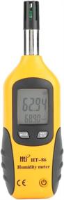 img 4 attached to 🌡️ HT-86 Digital Humidity Thermometer: Handheld Bulb/Dew Point Temperature Meter LCD Display for Indoor & Outdoor Monitoring