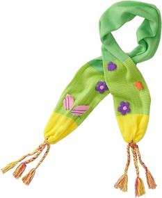 img 1 attached to Детская акриловая шарфик Kidorable: идеальный рождественский аксессуар для девочек!
