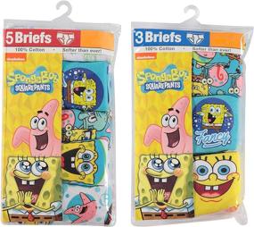 img 1 attached to SpongeBob Squarepants Underwear Multipack Boxer Boys' Clothing ~ Underwear