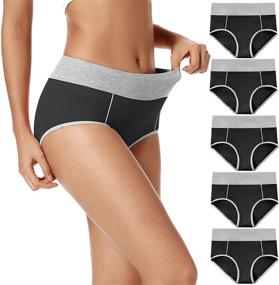 img 4 attached to POKARLA Underwear Breathable Coverage Hipster Women's Clothing and Lingerie, Sleep & Lounge