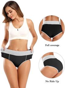 img 2 attached to POKARLA Underwear Breathable Coverage Hipster Women's Clothing and Lingerie, Sleep & Lounge