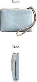 img 1 attached to 👜 Pofee Womens Bifold Wristlet Wallet - Stylish Women's Handbags & Wallets for Versatile Use