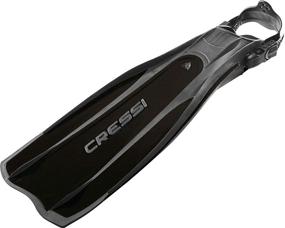 img 1 attached to 🌊 Cressi Pro Light XXL Black Fins