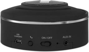 img 3 attached to iSound Hang On Bluetooth Speaker with Microphone (black): Unleash the Power of Wireless Audio Communication