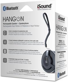 img 1 attached to iSound Hang On Bluetooth Speaker with Microphone (black): Unleash the Power of Wireless Audio Communication