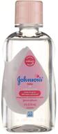 👶 johnson's baby oil 3 oz (pack of 4): moisturizing and gentle care for your little one's skin logo