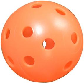 img 3 attached to 🟠 PrideSports PAWB5612 Orange Practice Balls - Enhanced Perforation for Improved Performance