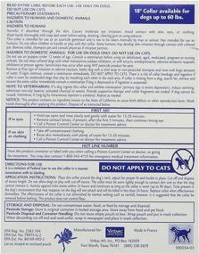 img 2 attached to 🐕❌ Premium Virbac Preventic Tick Collar - Large Dog, 25" - Single Collar to Safeguard against Ticks