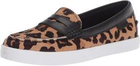 img 4 attached to 🐆 Unique Style and Comfort: Cole Haan Moccasin Leopard Printed Footwear