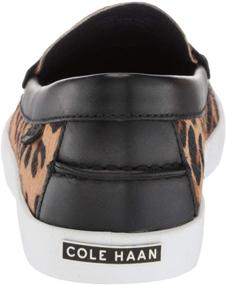 img 2 attached to 🐆 Unique Style and Comfort: Cole Haan Moccasin Leopard Printed Footwear