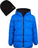 ixtreme boys winter jacket repellent boys' clothing : jackets & coats logo