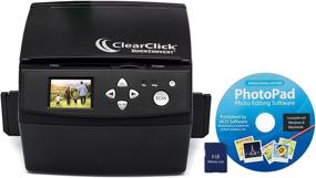 img 2 attached to 📸 ClearClick 20 MP QuickConvert Photo, Slide, and 35mm Negatives to Digital Converter: Includes PhotoPad Software & 8 GB Memory Card
