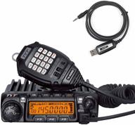 tyt th-9000d 60w vhf 2m 144-148mhz ham radio car mobile transceiver with usb programming cable - black logo