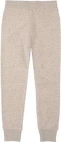 img 1 attached to 👖 Stylish Calvin Klein Little Sweatpant FA21Anthracite for Girls – Trendy Girls' Clothing for Fall/Winter 2021
