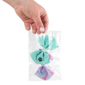 img 3 attached to 🛍️ Versatile and Convenient: Resealable Clear Poly Bags 4X6