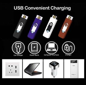 img 3 attached to Аккумуляторная беспламенная зажигалка Krediz USB
