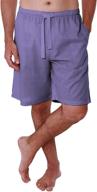 👖 jockey men's sleep short in white - size medium - clothing for sleep & lounge logo