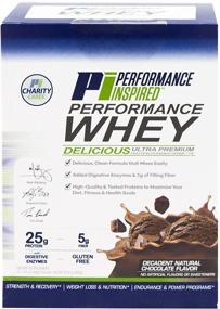 img 4 attached to Протеиновое шоколадное спортивное питание Performance Inspired Nutrition