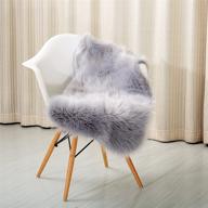 кресло reafort super sheepskin 20 дюймов х 36 дюймов для домашнего декора логотип