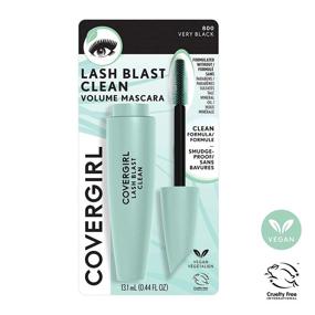 img 2 attached to 💄 Discover the Glamour: COVERGIRL Lash Blast Clean Volume Mascara in Very Black - 1 Count