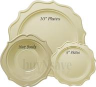 buynsave plastic disposable dinnerware collection logo
