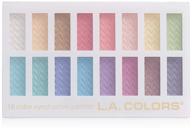 l.a. colors haute 16 color eyeshadow palette, 1.02 ounce logo