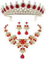 holibanna rhinestone jewelry necklace earrings logo