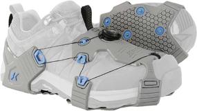 img 4 attached to Korkers Ice Walker Ice Cleats - Superior Traction with 22 Replaceable Steel Spikes - Lightweight and Long-lasting