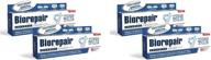 biorepair - intensive night repair toothpaste 75 ml (set of 4) logo