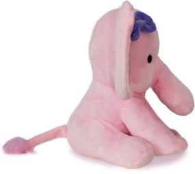 img 2 attached to KINREX Plush Elephant Animal Stuffed Toy
