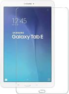 📱 fantek samsung galaxy tab e 9.6 screen protector - 3 pack ultra thin crystal clear hd cover logo