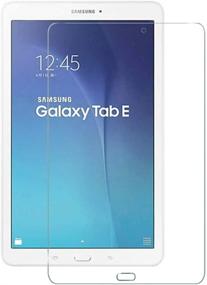 img 4 attached to 📱 FanTEK Samsung Galaxy Tab E 9.6 Screen Protector - 3 Pack Ultra Thin Crystal Clear HD Cover