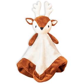img 4 attached to Giggles Formula: Baby Deer Security Blanket- Ultimate Comfort for Your Little One