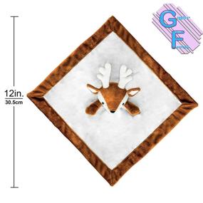 img 1 attached to Giggles Formula: Baby Deer Security Blanket- Ultimate Comfort for Your Little One