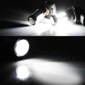 img 2 attached to 💡 JDM ASTAR яркие белые лампы для противотуманного света Max 80W High Power H10 LED: максимальная яркость для моделей H10 9145 9140 9050 9155.