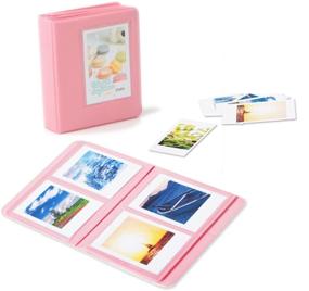 img 1 attached to Leebotree Instant Camera Accessories Compatible With Fujifilm Instax Mini 11 Instant Film Camera Include Case/Album/Wall Hang Frames/Film Frames/Border Stickers/Corner Stickers (Blush Pink)