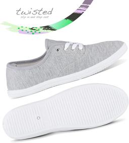 img 3 attached to 👟 Twisted Women's Tennis Athletic Sneakers: Premium Comfort and Style