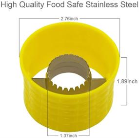 img 4 attached to 🌽 Cob Corn Stripper: Efficient Corn Stripping Tools for Easy Kitchen Gadget Corn Cutting and Peeling (2Pcs)