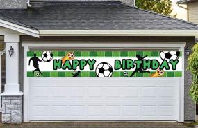 img 2 attached to ⚽ Kickin' Celebration: Large Soccer Happy Birthday Banner!