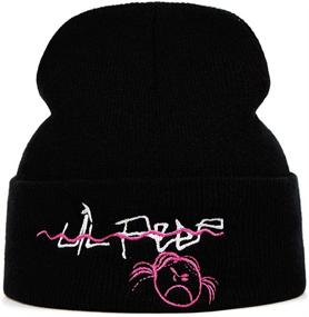 img 3 attached to 🧢 Beanie Skullies: Stylish Embroidered Winter Accessories for Boys' Hats & Caps