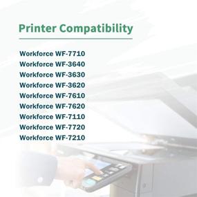 img 3 attached to 🖨️ ZIPRINT Восстановленный картридж с чернилами для замены Epson 252XL 252 чернил для принтеров Epson Workforce WF-7720 WF-7710 WF-3640 WF-3630 WF-3620 WF-7620 WF-7610 WF-7110 - 2 шт. (черный 252XL)