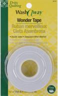 🧵 dritz 3310 wash-away wonder tape, white (1/4-inch x 10-yards) - enhanced seo-friendly product name logo