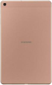 img 1 attached to Samsung Galaxy Tab A 10.1" (2019) 4G LTE Tablet & Phone - GSM Unlocked, International Model (32 GB, Gold) with Full HD Corner-to-Corner Display and WiFi + Cellular Connectivity