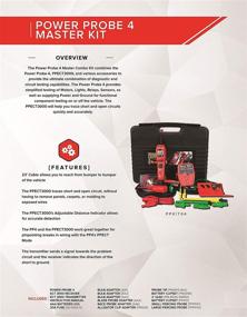 img 2 attached to 🔴 Red POWER PROBE IV Master Combo Kit - PPKIT04, Including PPECT3000 and Various Accessories