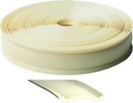 🚐 rv designer e363 heavy duty vinyl insert trim: 1" wide, 25ft roll in colonial white – durable and stylish enhancement for your rv logo