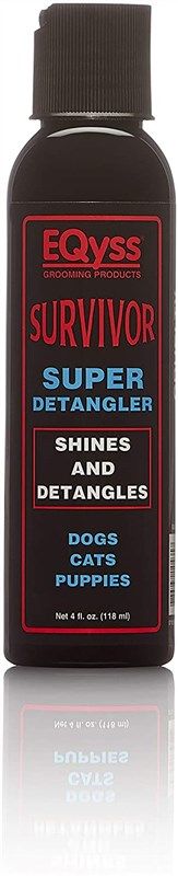 eqyss survivor detangler shine 4 ounce 로고