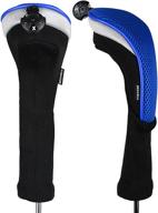 protect your golf hybrid clubs with andux long neck head covers – interchangeable & numbered (2pcs/pack) logo