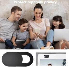 img 3 attached to 📸 Eivuiko Webcam Cover Slide - Ultra-Thin Laptop Web Camera Cover for MacBook, Laptop, PC, Computer, iMac, iPad, iPhone - Privacy & Security Protector - 6 Pack